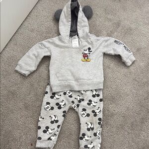 Disney Gray Mickey Mouse set